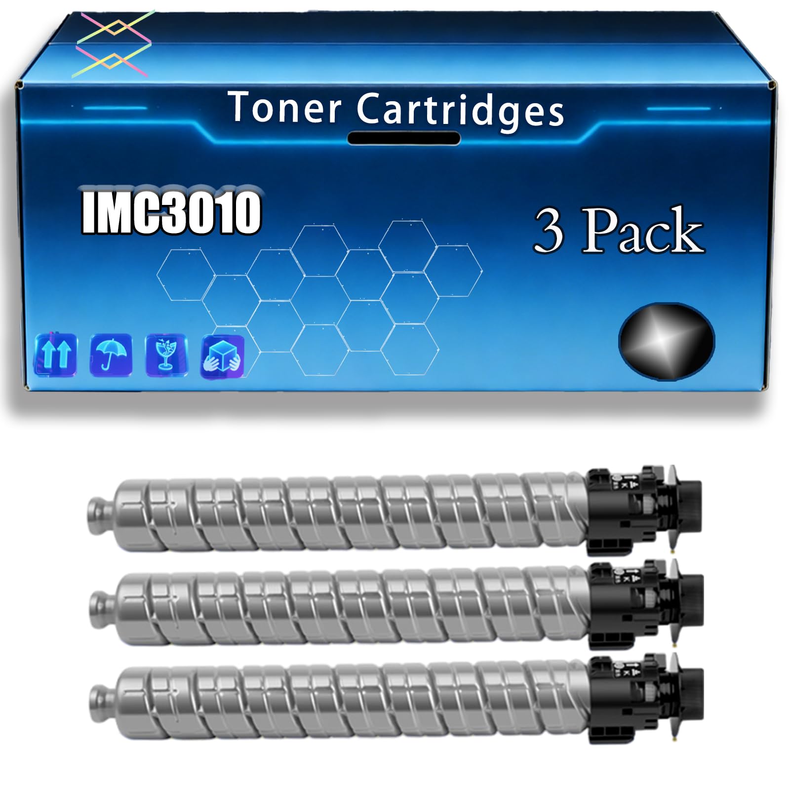 Amazon.com: IMC3010 Toner Cartridges Compatible for Ricoh IM C3010